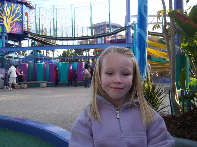 Emma at Sea World