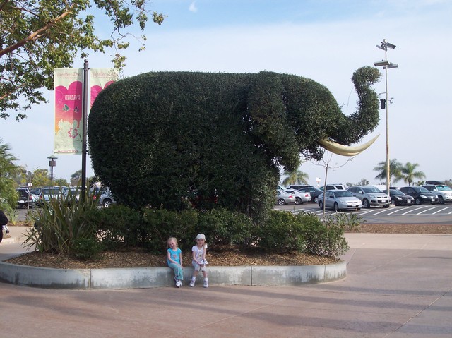 Sarah and Emma at the San Diego Zoo