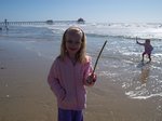 Emma and Sarah at Huntington Beach