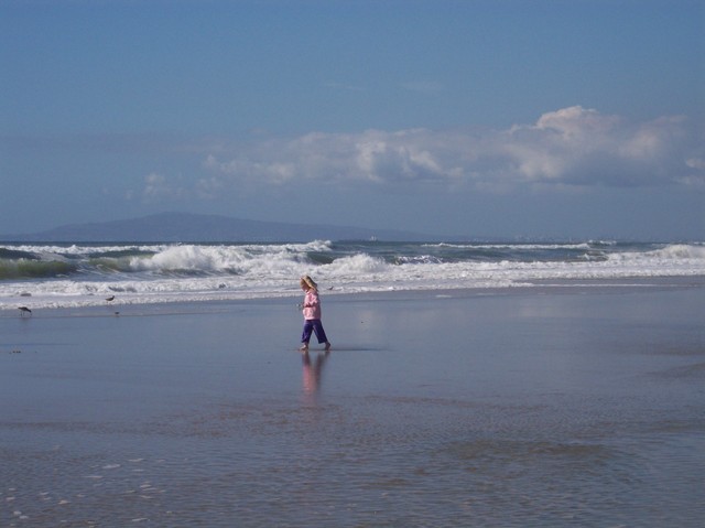 Emma at Huntington Beach