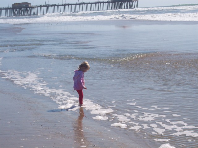 Sarah at Huntington Beach