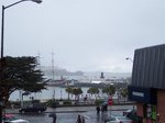 San Francisco Bay and Alcatraz from Ghirardelli Square