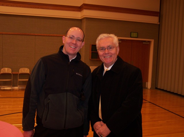 David and George at Emma's Baptism