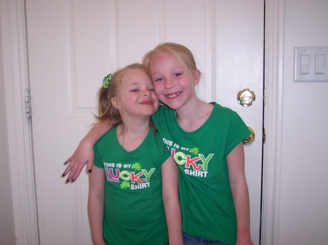 Silly Girls on St. Patrick's Day