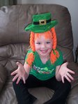 Silly Sarah on St. Patrick's Day
