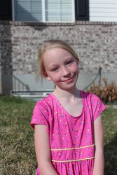 Emma on Easter Morning