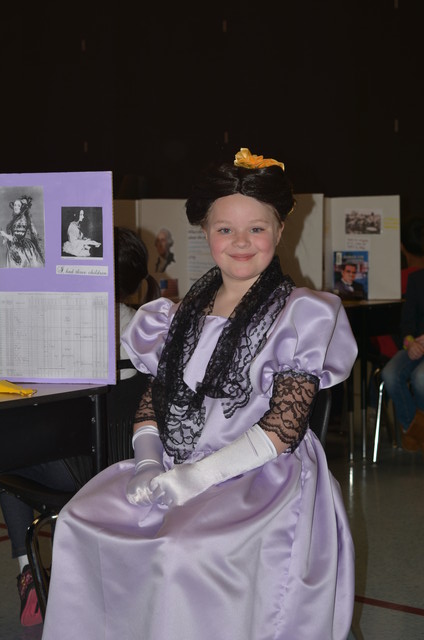 Sarah as Ada Lovelace in her Wax Museum