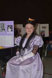 Sarah as Ada Lovelace in her Wax Museum