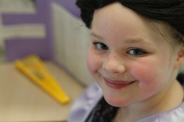 Sarah as Ada Lovelace in her Wax Museum