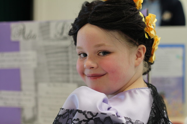 Sarah as Ada Lovelace in her Wax Museum