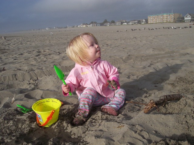 Emma at Seaside, Oregon