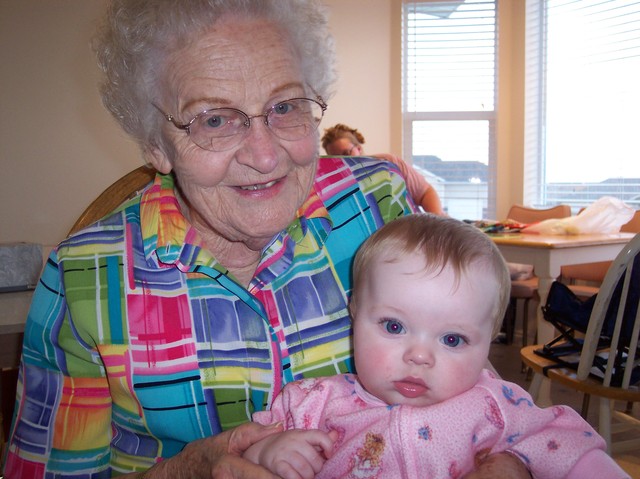 Sarah and Grandma Horne