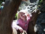 Emma at Doughnut Falls