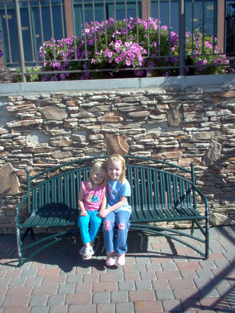 Emma and Sarah at Thanksgiving Point