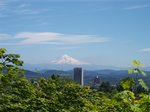 Mt. Hood 'floating' over Portland