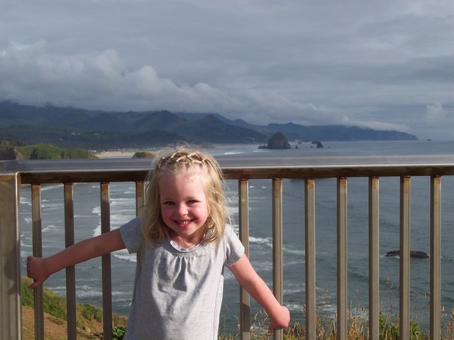 Sarah at Ecola State Park