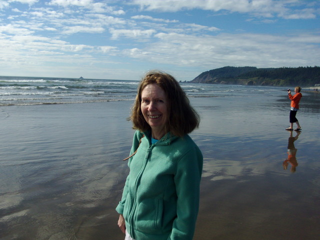 Valerie at Cannon Beach