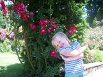 Sarah at Portland Rose Garden