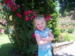 Sarah at Portland Rose Garden