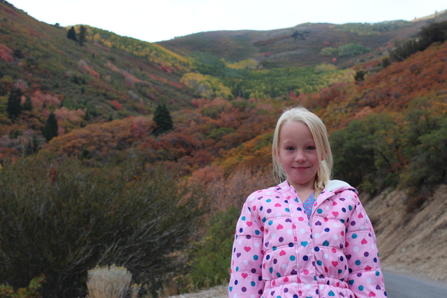 Emma in Butterfield Canyon