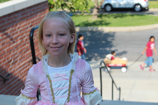 Emma before the Days of '47 Children's Parade