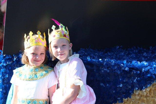 Sarah and Emma before the Days of '47 Children's Parade