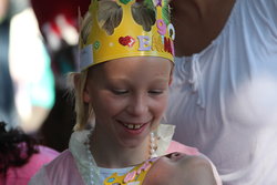 Sarah and Emma before the Days of '47 Children's Parade