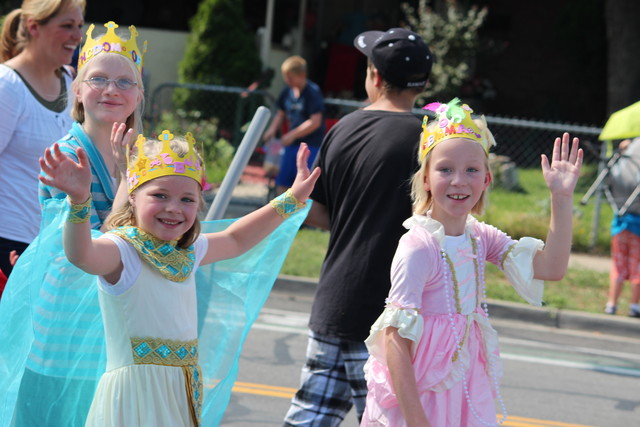 Sarah and Emma in the Days of '47 Children's Parade