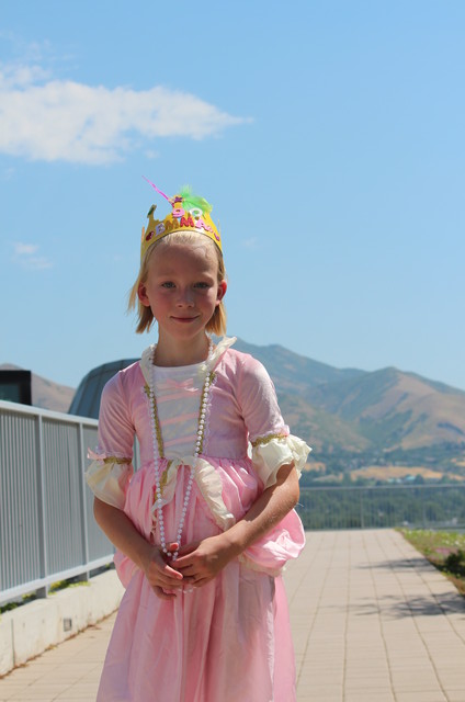 Emma at the SLC public library