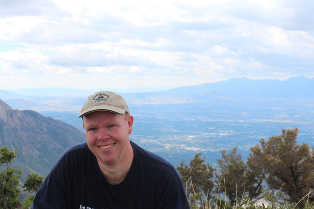 Steve on top of Grandeur Peak