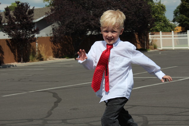 Christopher after Nathan's baptism