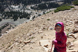 Emma on the Bald Mountain Trail