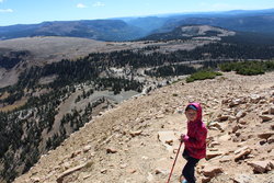 Emma on the Bald Mountain Trail