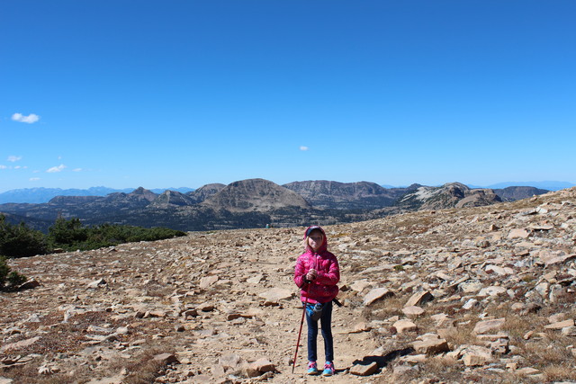 Emma on the Bald Mountain Trail