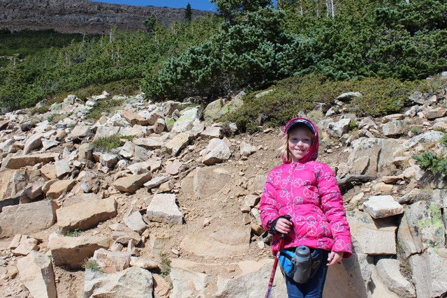 Emma on the Bald Mountain Trail