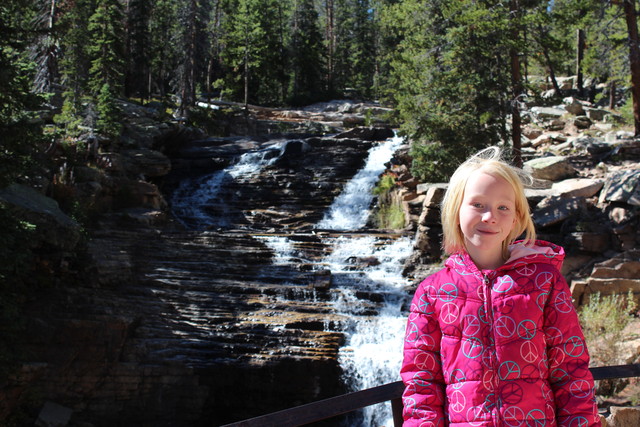 Emma at Provo River Falls