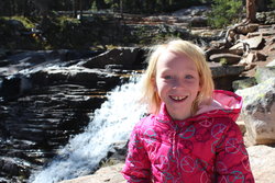 Emma at Provo River Falls