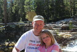 Sarah and Emma at Provo River Falls