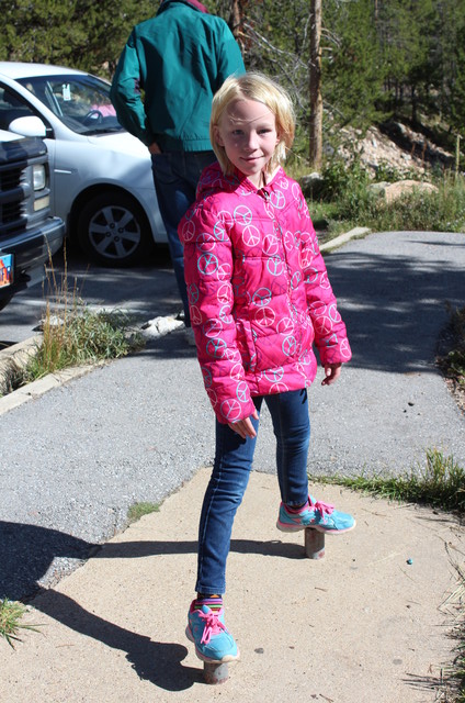 Emma at Provo River Falls