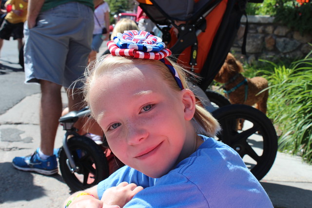 Emma at Park City Parade