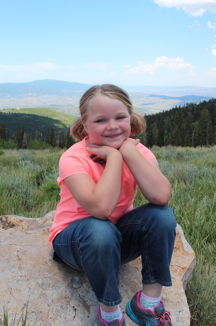 Sarah above Park City