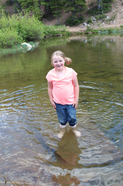 Sarah at Bloods Lake