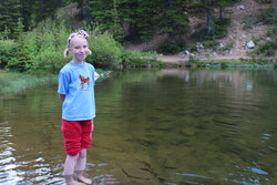 Emma at Bloods Lake