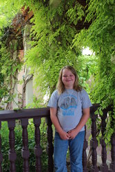 Sarah at Springville Quilt Festival