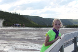 Emma in Yellowstone