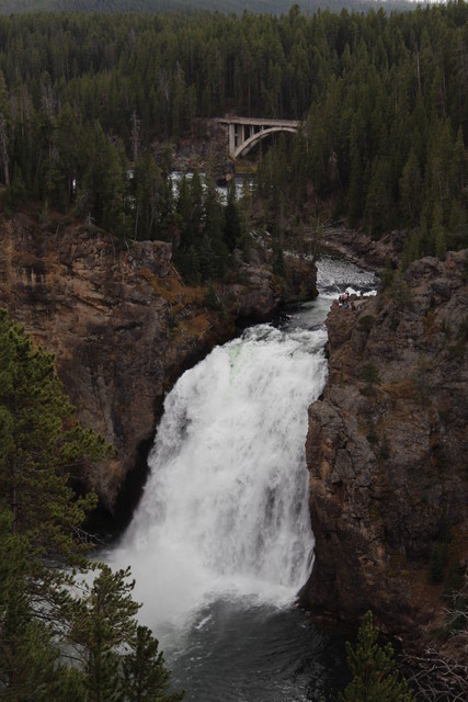 Upper Falls in Yellowstone