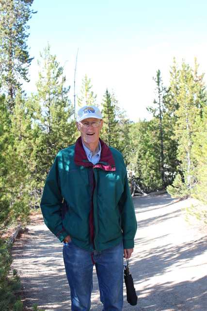 Tom in Yellowstone