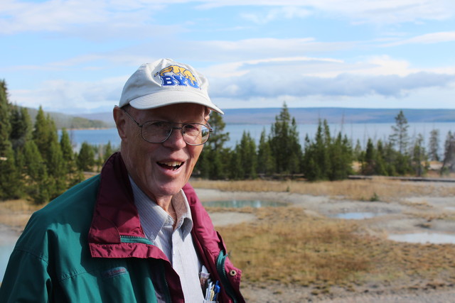 Tom in Yellowstone