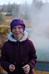 Emma in Yellowstone