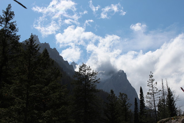 Hidden Falls Trail in Grand Teton National Park